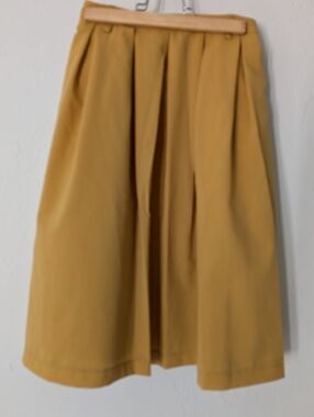 Comme Toi... Mustard Skirt